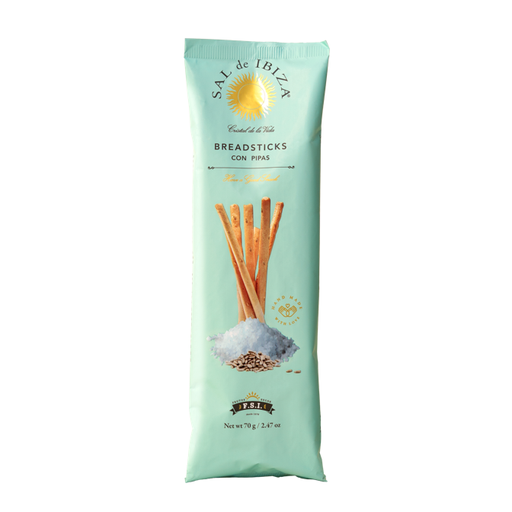 SAL de IBIZA Gressins Fleur de Sel & Graines de Tournesol 70 g