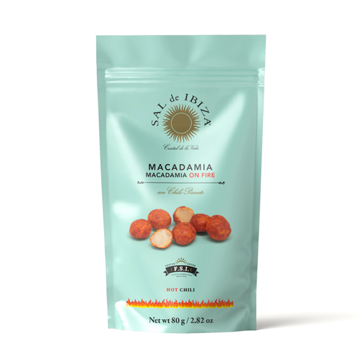 Sal de Ibiza Spicy Macadamia Nuts & SDI 80g