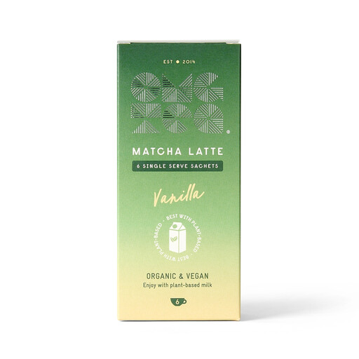 OMGTea Matcha Latte Sachets Vanilla