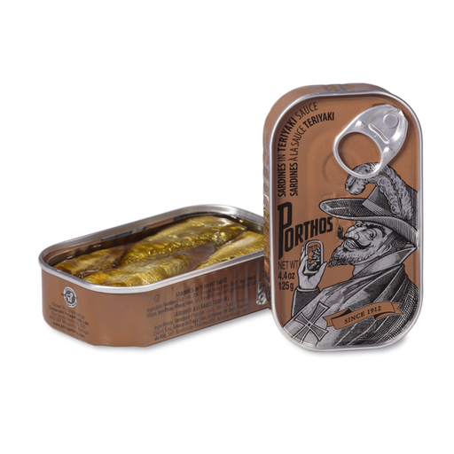 PORTHOS Vintage Sardine with Teriyaki Sauce