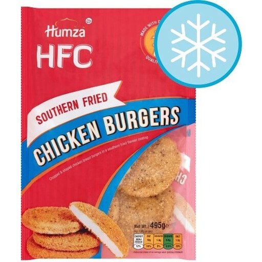 Humza Southern Fried Chicken Burgers