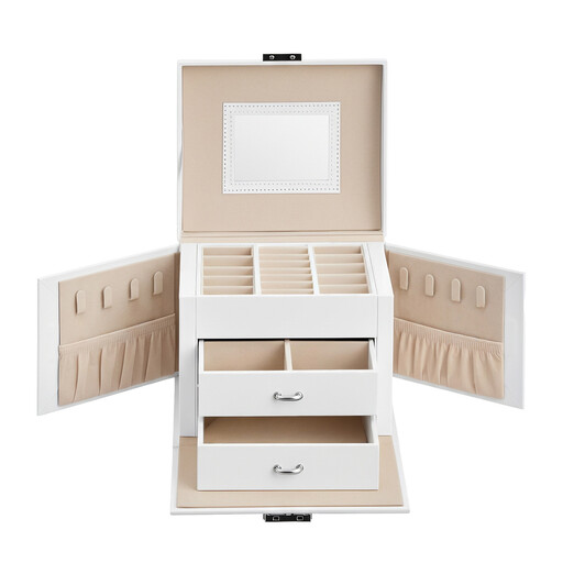 Ochama Travel Jewelry Box with Mirror