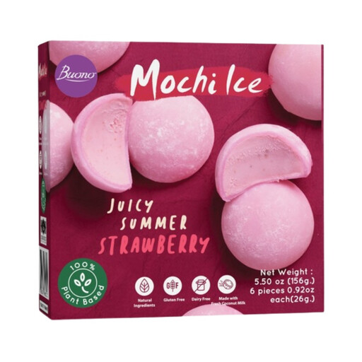 BUONO Strawberry Mochi Ice