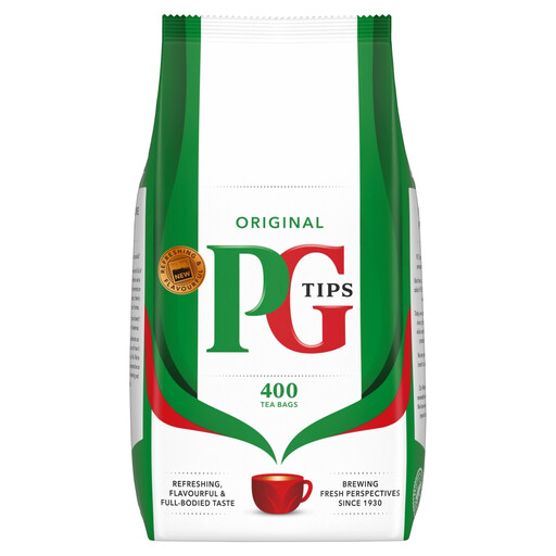 PG Tips Original, 400 tea bags, 1.16kg