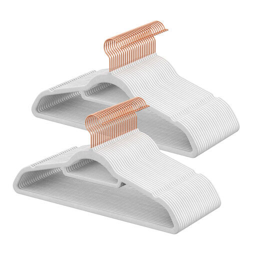 Ochama x SONGMICS Samt Kleiderbügel Set