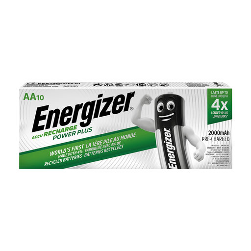 Energizer AA 2000mAh 可充电 Power Plus 电池