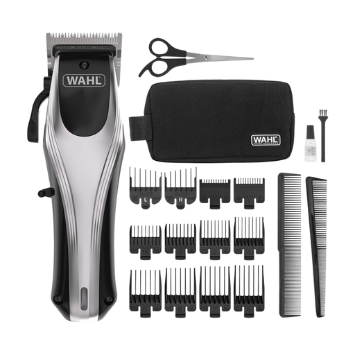 Wahl Rapid Clip Cordless Lithium Clipper Kit 9657-017 理发器套装，银色