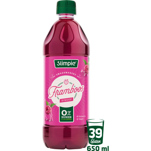 Slimpie Raspberry Syrup - 650 ml