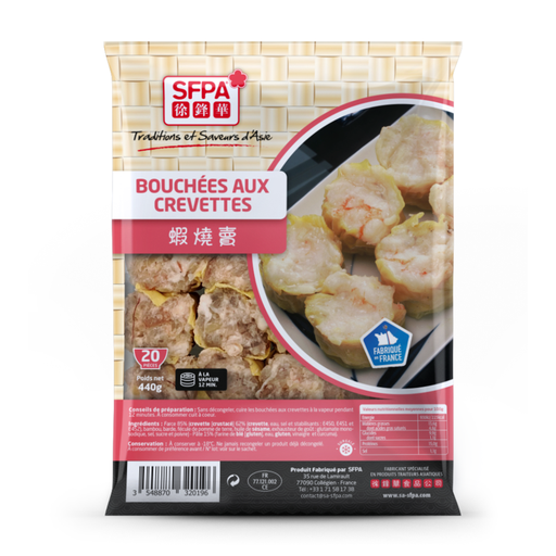 SFPA Bouchées aux crevettes Ha Mai 20 pièces 440 g