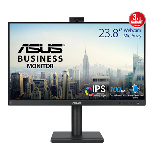 ASUS BE249QFK Computer Monitor 60.5cm (23.8") 1920 x 1080 Pixels Full HD LCD Black