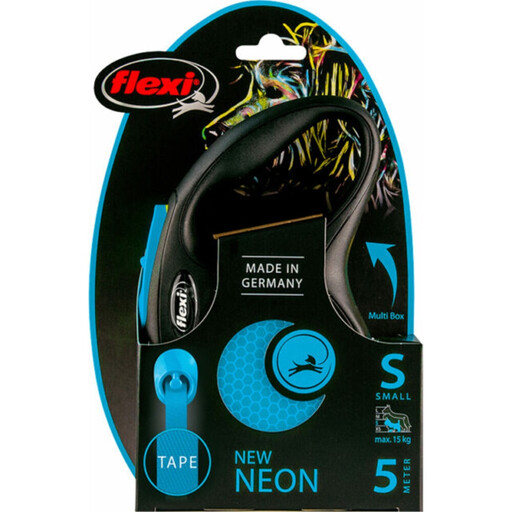 FLEXI New Neon Tape Black/Blue S 5 Meters