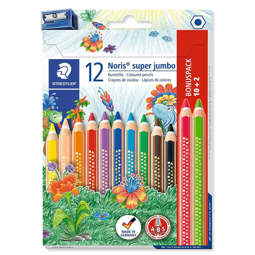 STAEDTLER Noris Super Jumbo Colored Pencils