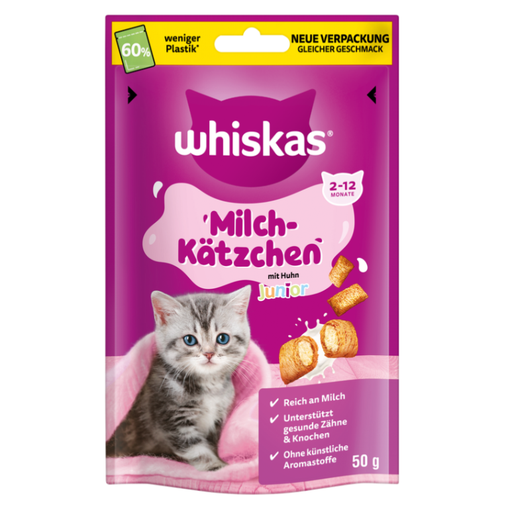 Whiskas Milk Kitten With Chicken Junior 50g