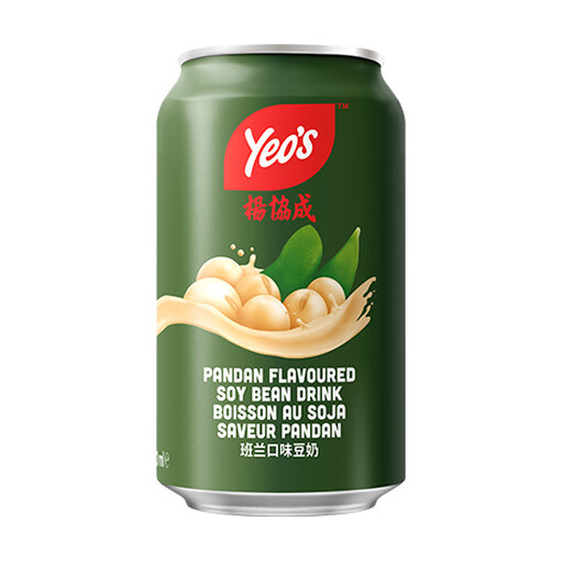 Yeo's Pandan Flavoured Soy Bean Drink 300ml