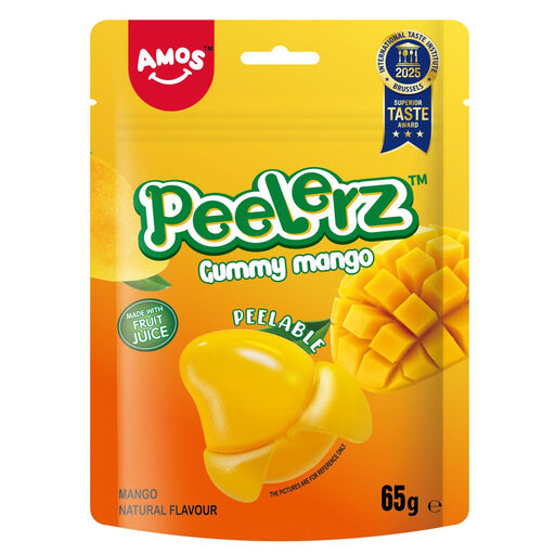 Amos Peelerz Gummy Mango 65g