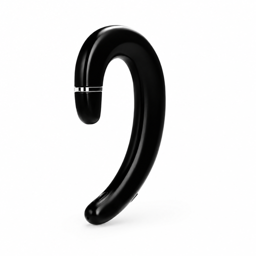 VoxorAI C6 Black Single-Ear AI Translation Headset