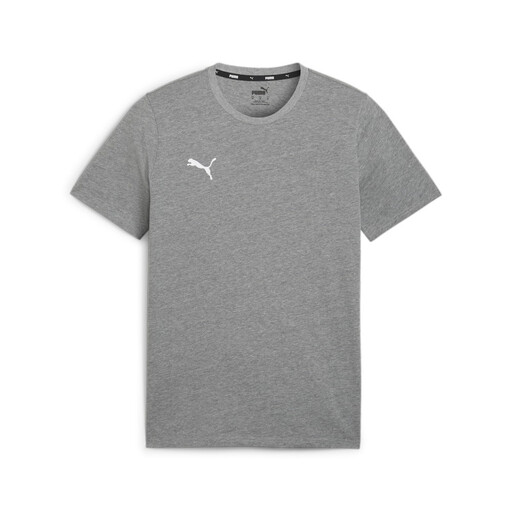 PUMA teamGOAL Casuals T-Shirt Medium Gray Heather Men's