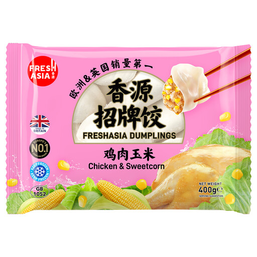 FRESHASIA 鸡肉玉米水饺 400g