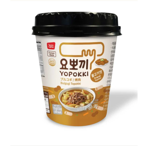 Yopokki Cup Bulgogi Rice Cakes KR 118 g