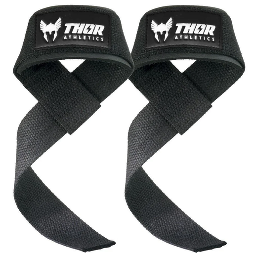 Thor Athletics Lifting Straps Black