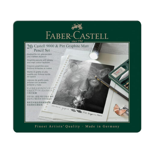Faber-Castell Pitt Graphite Matt & Castell 9000 Set