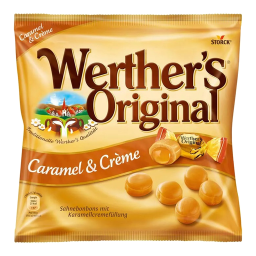 Werther's Original Cream Filled Caramel Candies 225g