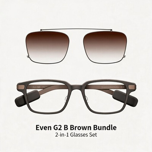 Even Realities - Even G2 B Brown (Rectangular)