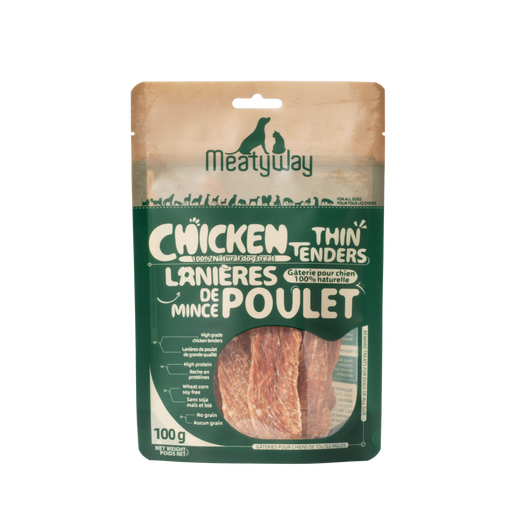 MeatyWay Chicken Thin Tenders 100g