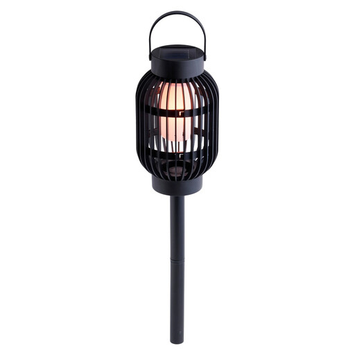 OUTFIT SOLAR LIGHT TORCH Black