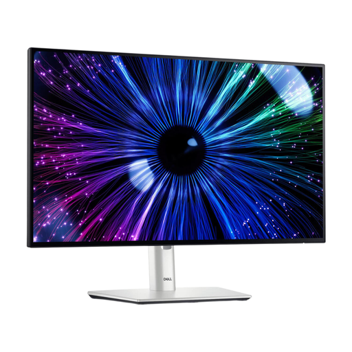 DELL UltraSharp U2424HE Computer Monitor 60.5cm (23.8") 1920 x 1080pixels Full HD LCD Black, Silver