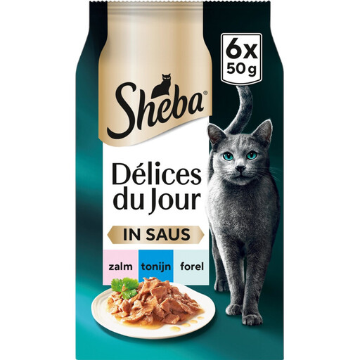 Sheba Delicacies in Sauce Fish Multipack
