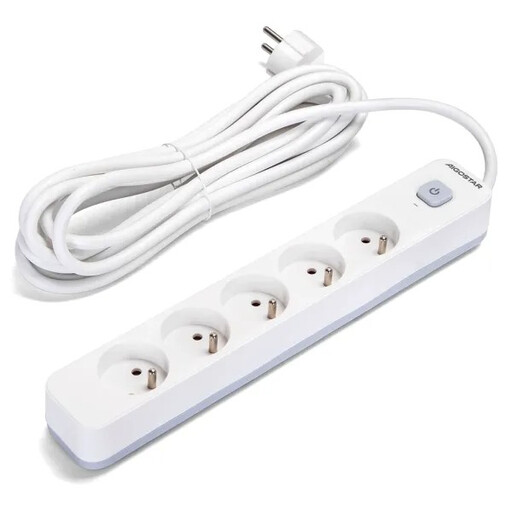 Aigostar French 5-way Power Strip