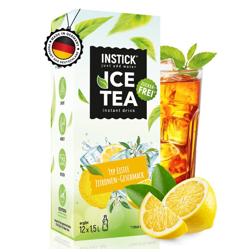 INSTICK Lemon Iced Tea Drink Powder