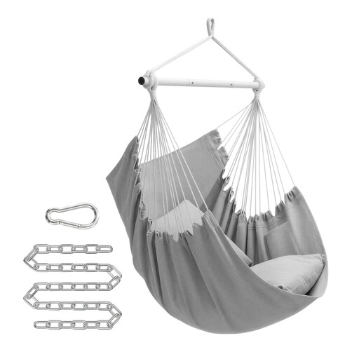 JOYFURNOS Hanging Chair in Grey