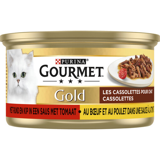 Gourmet Gold Cassolette Beef & Chicken, 85g