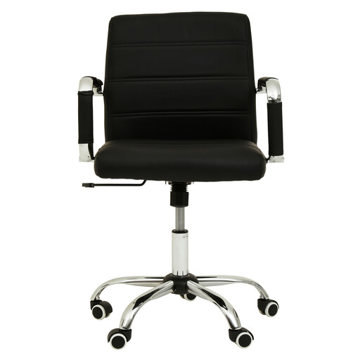 Interiors by Premier Low Back Faux Leather Office Chair
