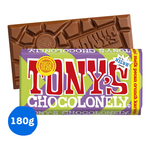Tony's Chocolonely Milk Pecan Caramel