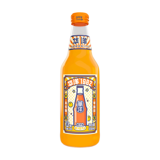 Huayang Orange-Flavored Carbonated Mixed Fruit Juice Drink