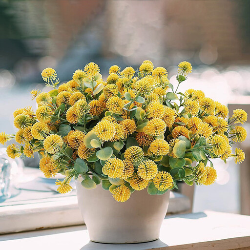 Fleurs artificielles Billy Ball (Craspedia)