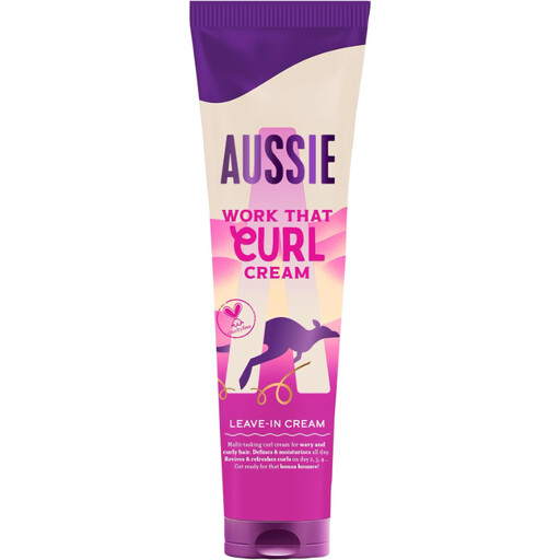 AUSSIE Work That Curl Leave-In Cream 160 ml