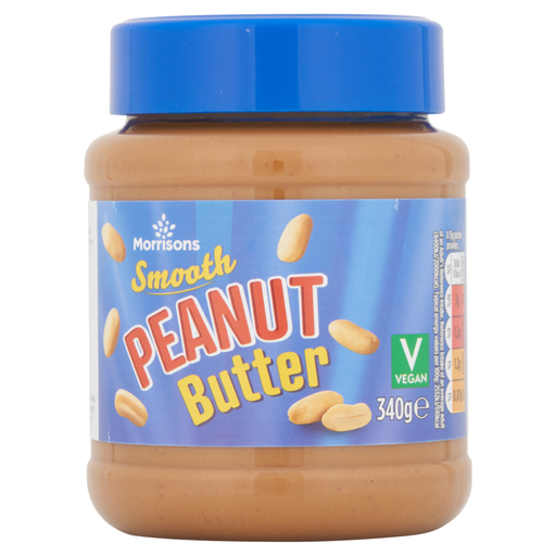 Morrisons Smooth Peanut Butter 340g