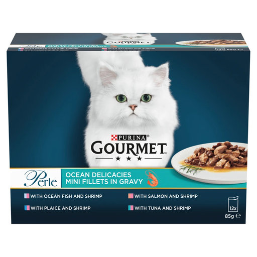Gourmet Perle Ocean Delicacies Mini Fillets in Gravy