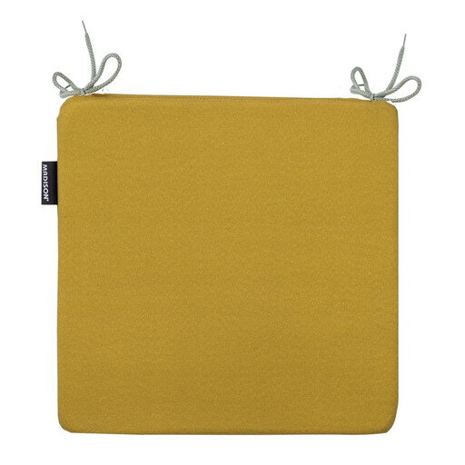 Madison Universal seat cushion with zipper Panama ca.40x40cm mustard