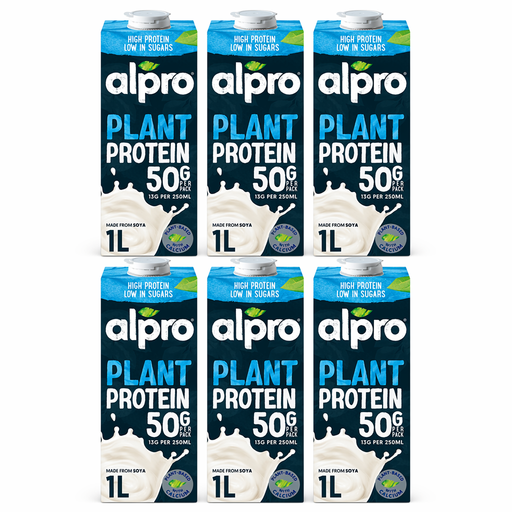6 Alpro Plant Protein 1L