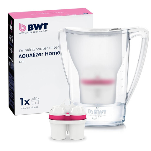 BWT Aqualizer Home Water Filter – White – 2.7 L