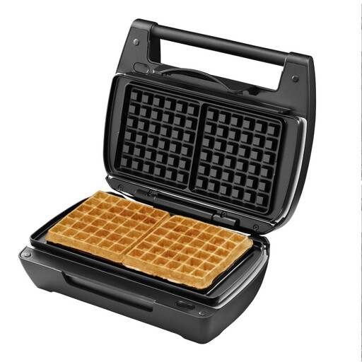 Mini Waffle Maker MAXI G + CM + P Black