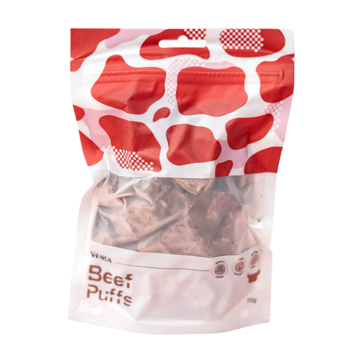 Waita Air-Dried Beef Puffs 70g