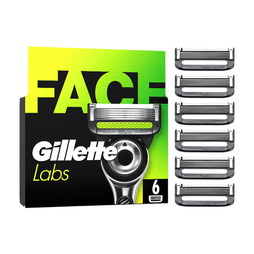 Gillette Labs Razor Blade Refills 6 Pieces