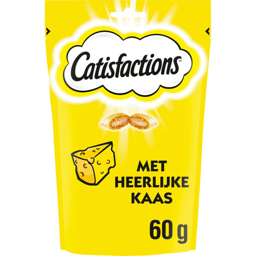 Catisfactions Cat Treats Cheese Flavor 60g