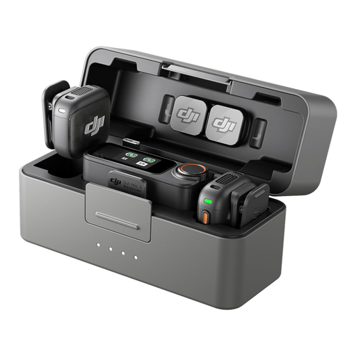 DJI Mic 3 met twee zenders